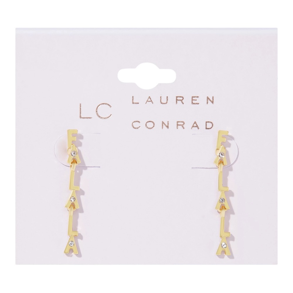 LC Lauren Conrad FaLaLa Earrings